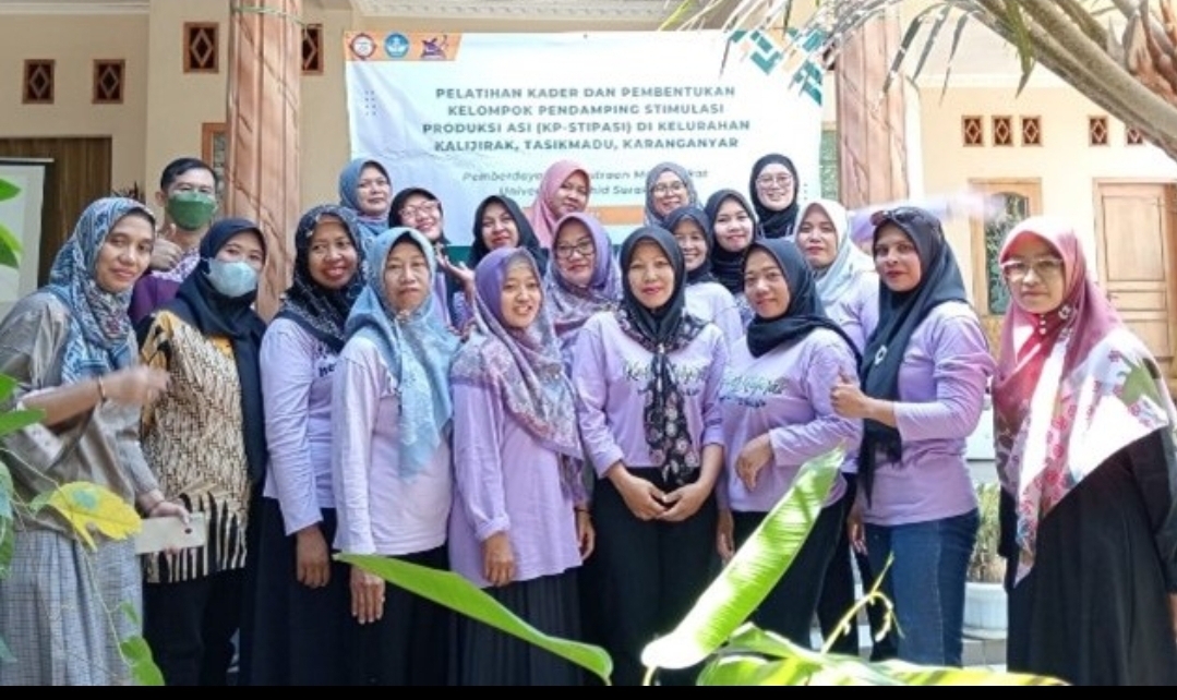 Bantu Pencegahan Stunting, Usahid Bentuk Kelompok Pendamping Stimulasi Produksi ASI