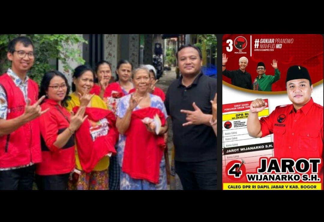 Caleg DPR RI Dapil V Jabar Dari PDI Perjuangan Jarot Wijanarko, Komit Akan Perjuangkan Kesejahteraan Masyarakat Kabupaten Bogor