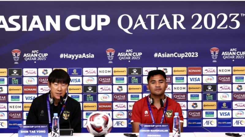  Shin Tae-yong, Optimistis Timnas Indonesia  Raih Poin Lawan Irak