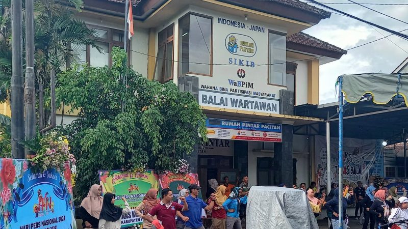 HPN 2024, Forum Wartawan Pacitan Selenggarakan Senam Sehat dan Donor Darah