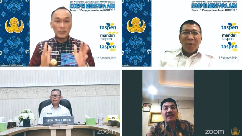 Prof. Zudan;  KORPRI Nasional Sejak Tahun 2000 tidak Memungut Iuran Korpri
