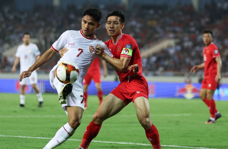 STY Kerja Keras Pemain Timnas Bisa kalahkan Vietnam 3-0 di Stadion My Dinh, Hanoi