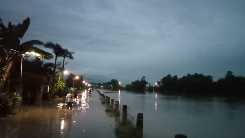 Kabupaten Madiun, Jatim  Dikepung Banjir
