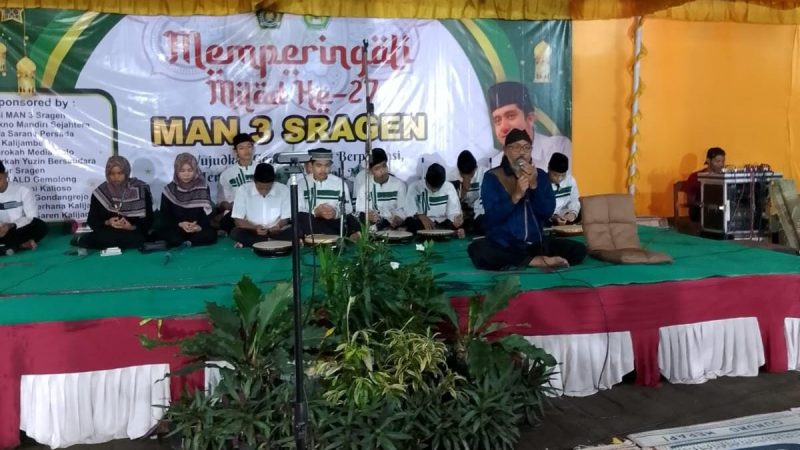 Sentuhan Spiritual dari Habib Anis Meriahkan Milad ke-27 MAN 3 Sragen