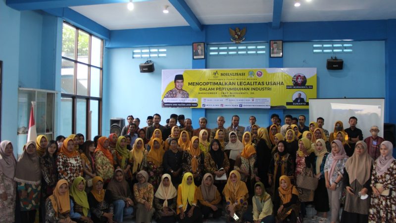 Legislator Jatim, Mohammad Alimin Dorong UMKM Lakukan Standarisasi Mutu dan Urus Sertifikasi Halal