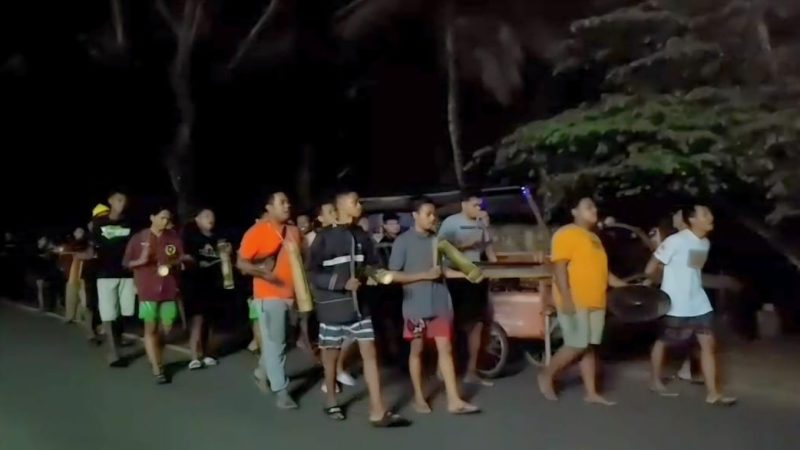 Warga Kebonagung, Terus Lestarikan Tradisi Musik Rontek Gugah Saur