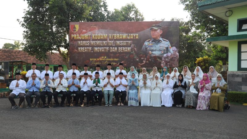Dandim 0802/Ponorogo Hadiri Safari Bersama Pangdam V/Brawijaya