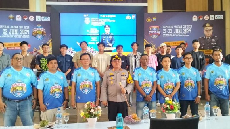 Turnamen Esport Kapolres Pacitan Cup Resmi Dibuka: Kapolres Berharap Melahirkan Atlet Berprestasi