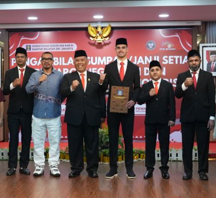 Jens Raven Resmi Jadi Warga Negara Indonesia, Siap Perkuat Timnas U-19