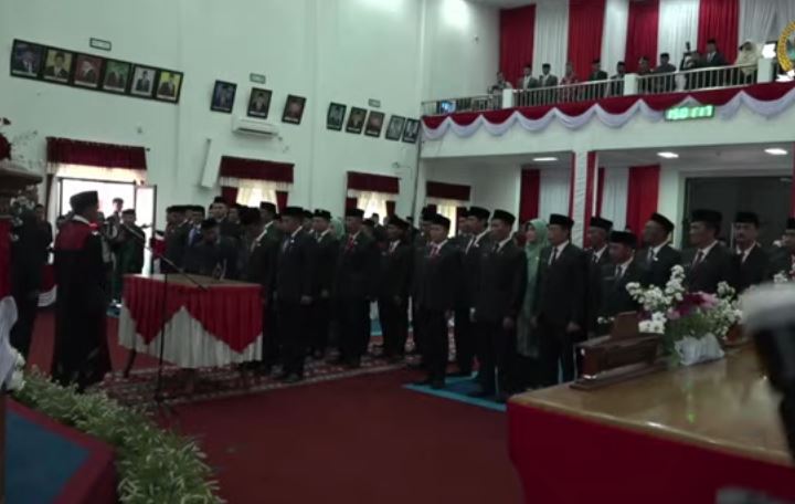 Pelantikan Anggota DPRD Pacitan Periode 2024-2029 Berlangsung Khidmat