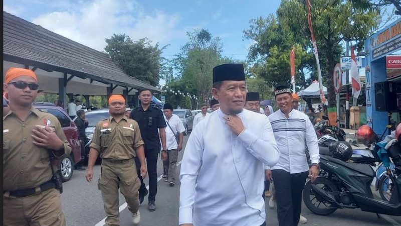 Ronny Wahyono-Wahyu Saptonohadi Resmi Daftar sebagai Calon Bupati Pacitan 2024-2029