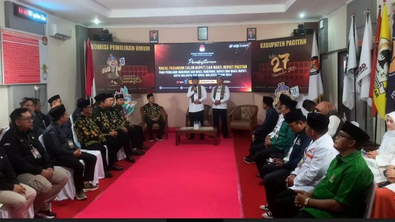 Ronny Wahyono-Wahyu Saptonohadi Lolos Verifikasi Berkas, Siap Jalani Tahap Lanjut Pilbup Pacitan 2024