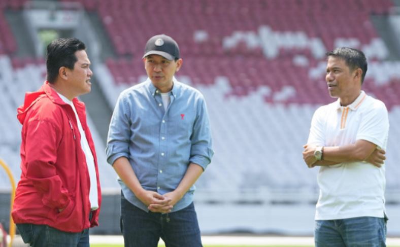 Erick Thohir Pastikan GBK Siap Sambut Laga Timnas Melawan Australia