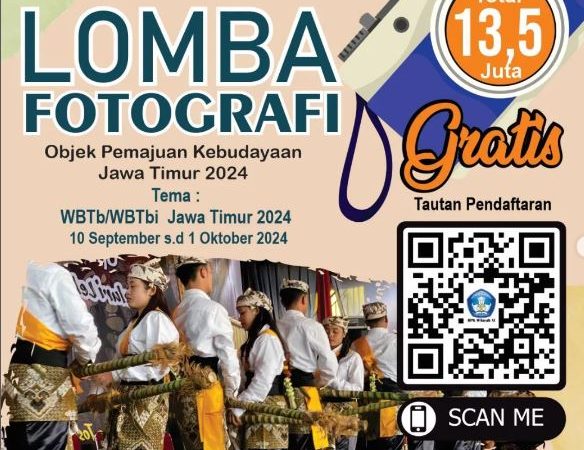 Lomba Konten Foto Objek Pemajuan Kebudayaan Jawa Timur 2024