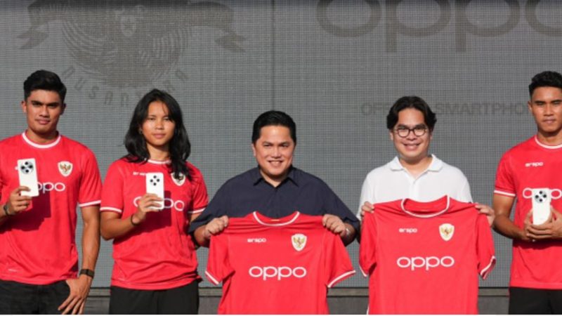 PSSI Gandeng Oppo, Erick Thohir Apresiasi Dukungan Sponsor untuk Kebangkitan Sepak Bola Indonesia