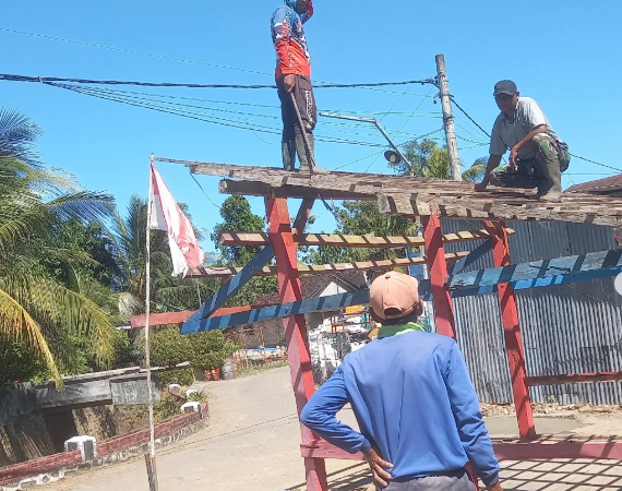 Warga RT 03 RW 04 Dusun Krajan Gelar Kerja Bakti: Bongkar Pos Kampling Lama dan Perbaiki Akses ke Mushola