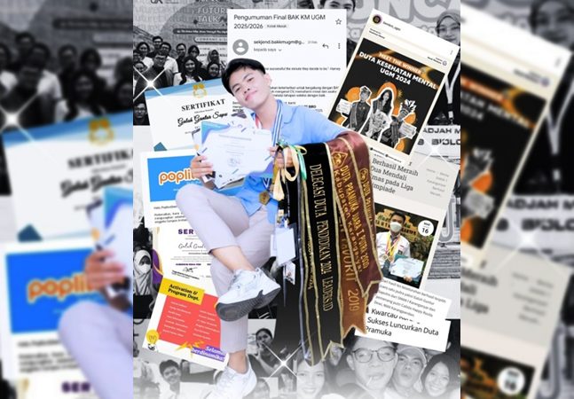 Mahasiswa UGM Asal Karanganyar, Galuh Guntur Saputro Jadi Inspirasi Generasi Muda !