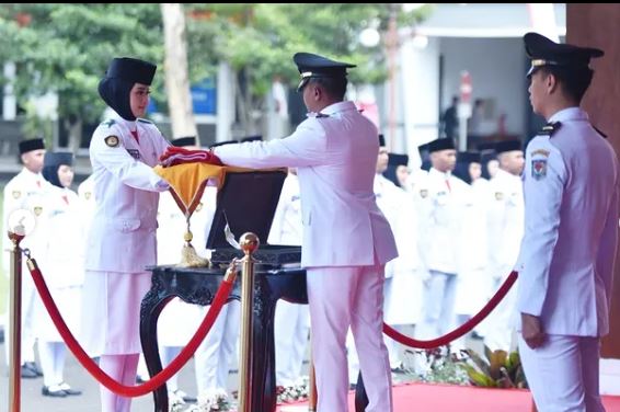 Bupati Pacitan Pimpin Upacara HUT ke-80 RI, Ajak Warga Jaga Solidaritas dan Kerukunan