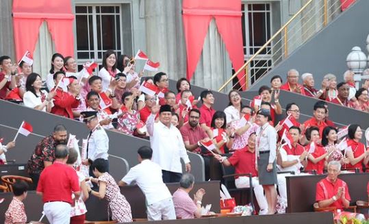 Presiden Prabowo Hadiri Parade Hari Nasional Singapura 2025, Tegaskan Komitmen Pererat Hubungan Bilateral