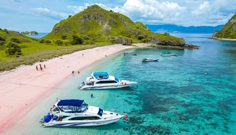 Pink Beach Komodo Dinobatkan sebagai Pantai Terindah Dunia 2025