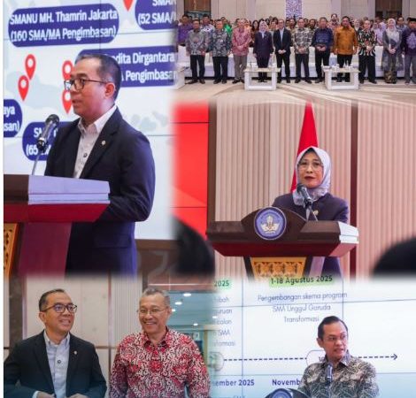 Kemdiktisaintek Kukuhkan Program Pengayaan Sekolah Garuda Transformasi 2025