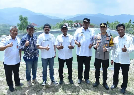 Embung Tremas Diresmikan Bupati Pacitan, Dari Konservasi Air hingga Ekowisata
