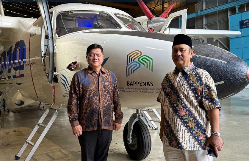 PT Dirgantara Indonesia (PTDI) Dapat Dukungan Bappenas untuk Kembangkan Pasar dan Inovasi Pesawat N219