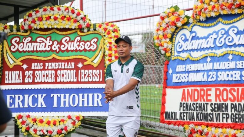 Hamka Hamzah Resmi Luncurkan Akademi Sepakbola H23SS: “Saatnya Melahirkan Generasi Emas”