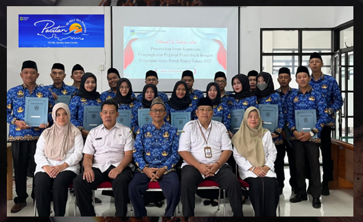 18 PPPK Dinas Perpustakaan dan Kearsipan Pacitan Resmi Diambil Sumpah dan Terima SK Paruh Waktu