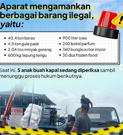 40,4 Ton Beras Ilegal Disegel di Batam, Mentan Amran: Lindungi 115 Juta Petani Kita!