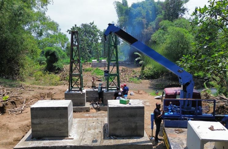 Jembatan Perintis Garuda Jadi Urat Nadi Perekonomian Warga Ponorogo