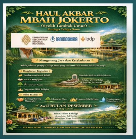 Haul Mbah Jokerto Penjaga Telaga Sono: Tradisi Religi dan Kearifan Lokal di Desa Kalikuning