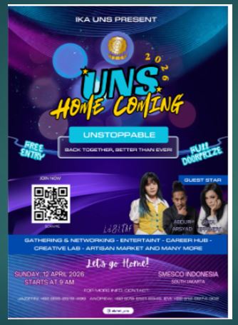 UNS Home Coming 2026: Menguatkan Jejaring, Menghidupkan Kenangan