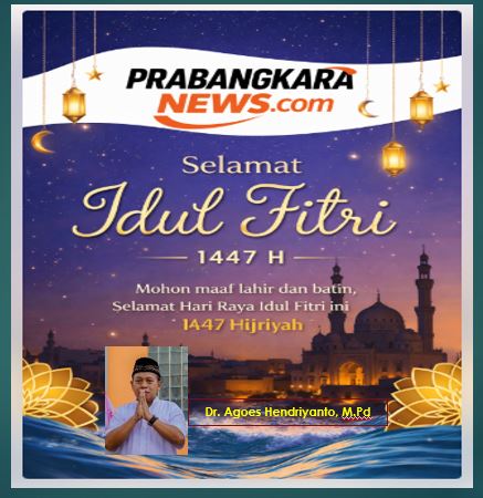 Prabangkaranews.com Mengucapkan Selamat Hari Raya Idul Fitri 1447 H