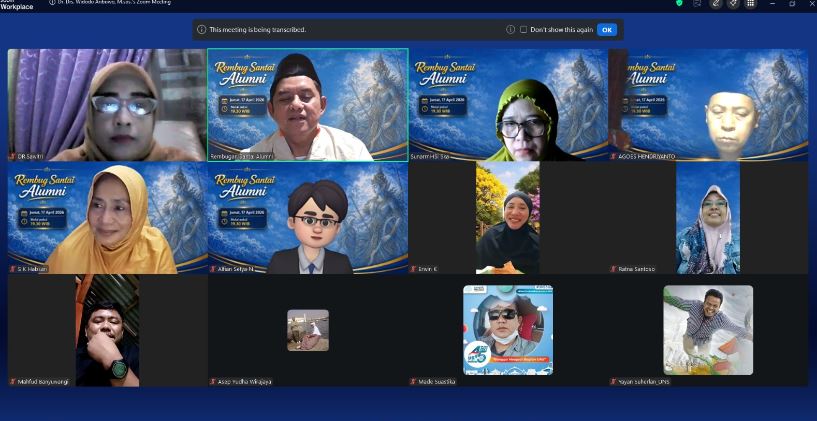 Rembug Santai Alumni S3 Kajian Budaya FIB UNS: Perkuat Jejaring, Dorong Aksi Nyata