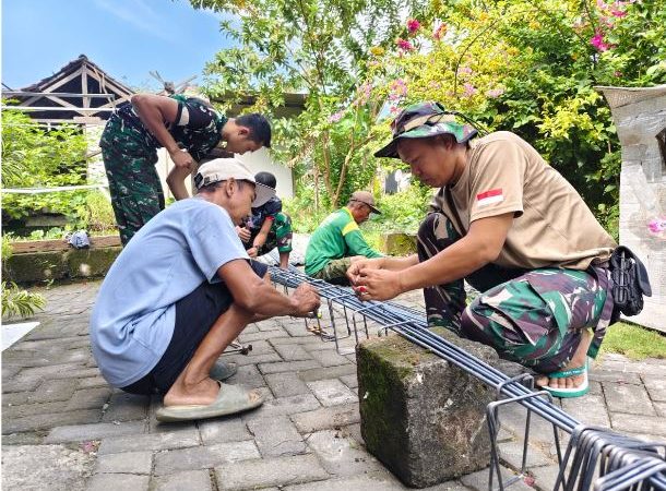 TMMD ke-128 Kodim Gresik Dorong Pemerataan Lewat RTLH Sesuai Nawa Cita Prabowo