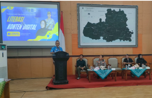 Dinas Perpustakaan Pacitan Gelar Pembekalan Lomba Video Konten Literasi 2026
