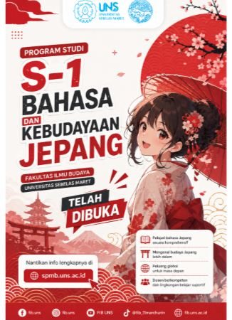 Siap-Siap Daftar! Program Studi Bahasa dan Kebudayaan Jepang UNS Resmi Kantongi Rekomendasi BAN-PT