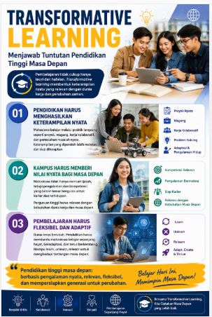Transformative Learning: Ketika Kampus Tidak Lagi Sekadar Tempat Kuliah
