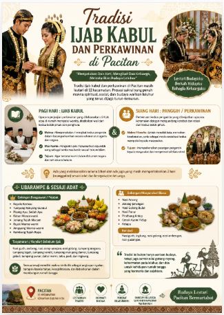 Tradisi Lamaran, Ijab Kabul dan Perkawinan di Pacitan: Harmoni Sakral, Sosial, dan Warisan Budaya (Dana Indonesiana 2025)