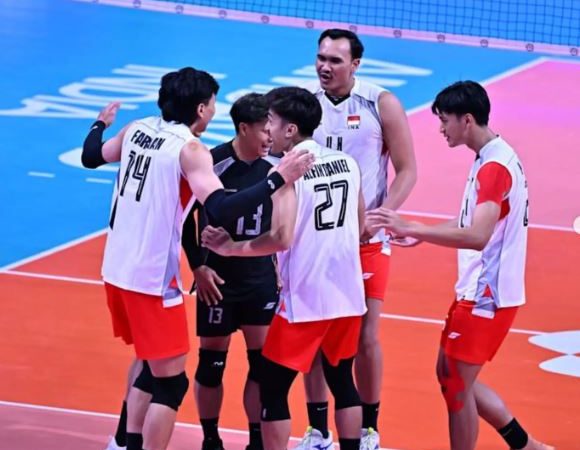 Indonesia Ukir Sejarah, Lolos ke Final AVC Men’s Volleyball Cup 2026 Usai Taklukkan India