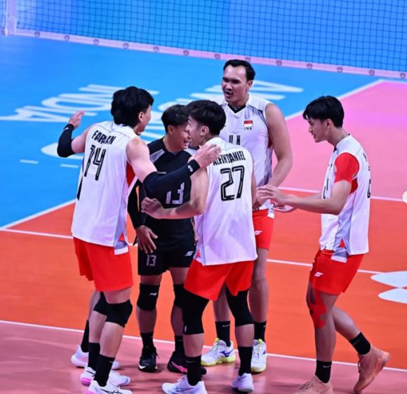 Indonesia Ukir Sejarah, Lolos ke Final AVC Men’s Volleyball Cup 2026 Usai Taklukkan India