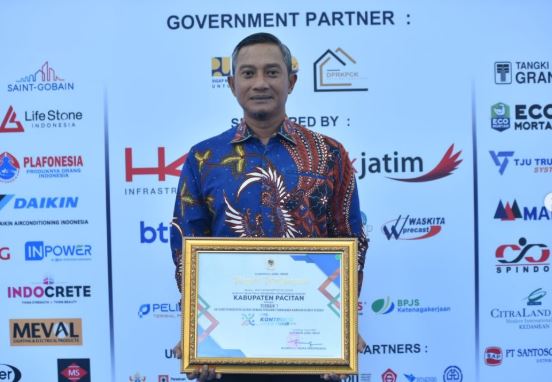 Pacitan Raih Terbaik I Penanganan Kawasan Kumuh Terpadu se-Jawa Timur 2026