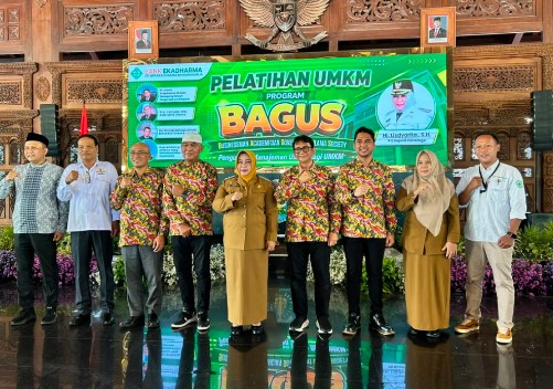 Dukung UMKM Naik Kelas, Bank Ekadharma Luncurkan Program BAGUS dan Gelar Pelatihan Manajemen di Ponorogo