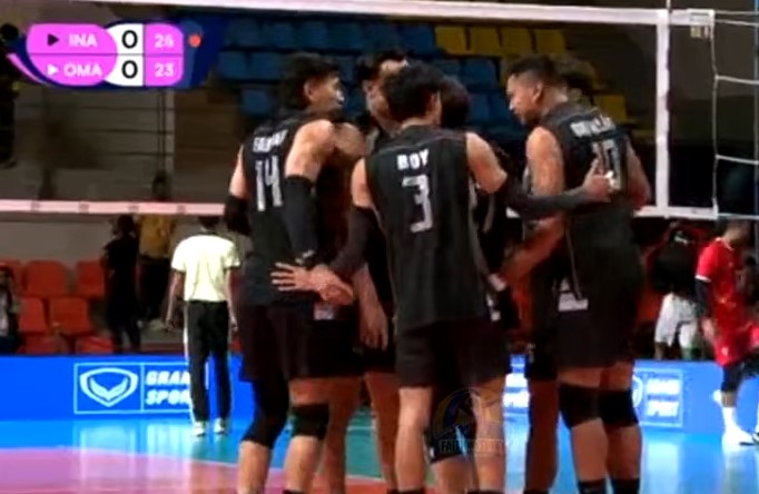 Indonesia Tembus Semifinal AVC Men’s Cup 2026 Usai Tundukkan Oman 3-1