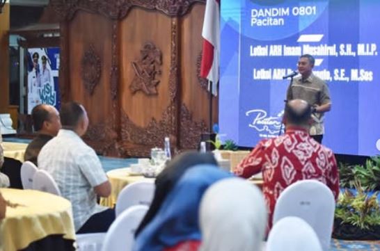 Dandim 0801 Pacitan dan Danlanal Pacitan Resmi Berganti, Bupati Harapkan Sinergi Terus Terjalin