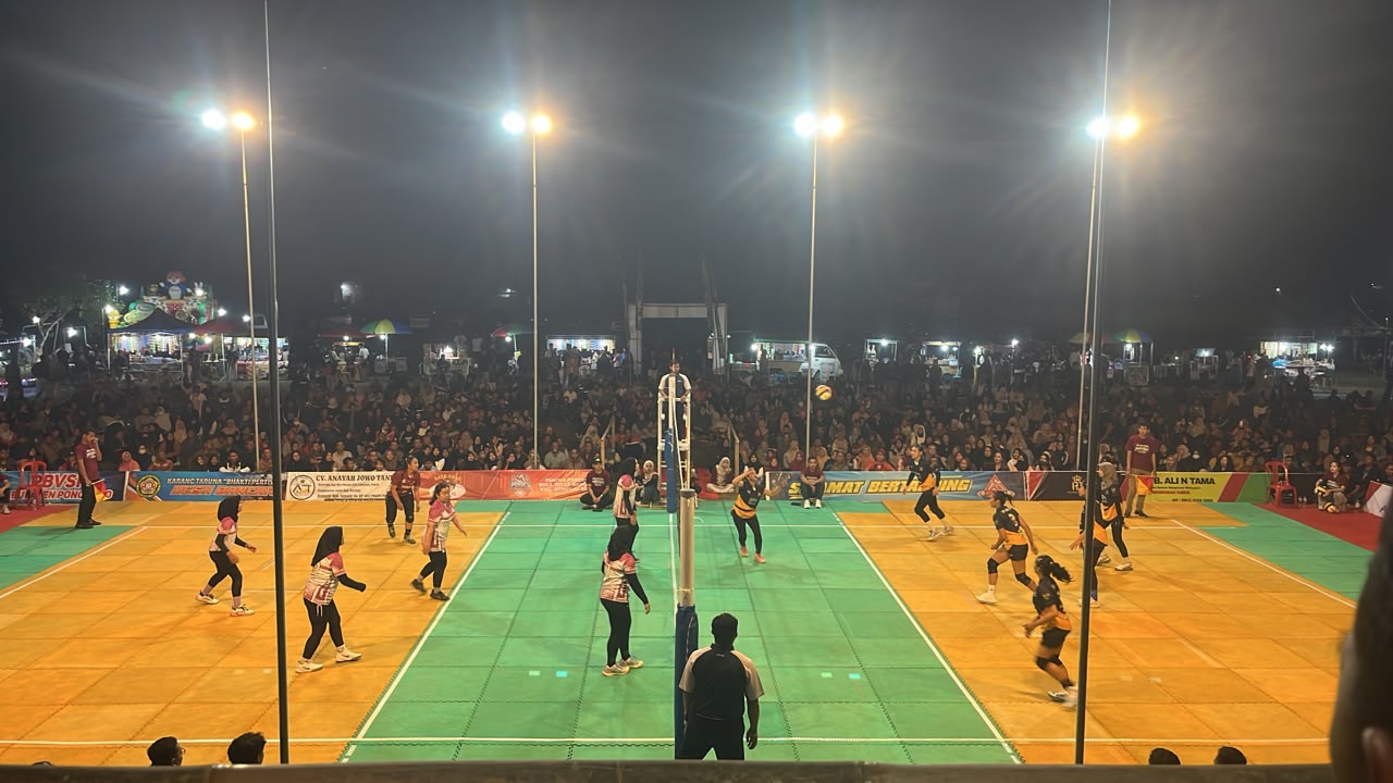Turnamen Bola Voli Pordes 2026 Dihelat, Camat Bungkal Ajak Masyarakat Junjung Sportifitas
