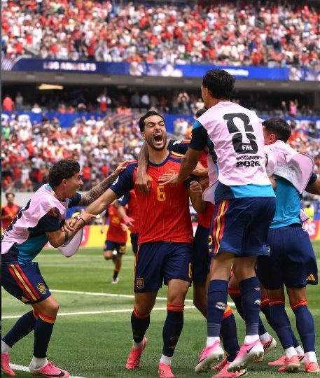 Gol Telat Mikel Merino Antar Spanyol Singkirkan Belgia, Tantang Prancis di Semifinal Piala Dunia 2026