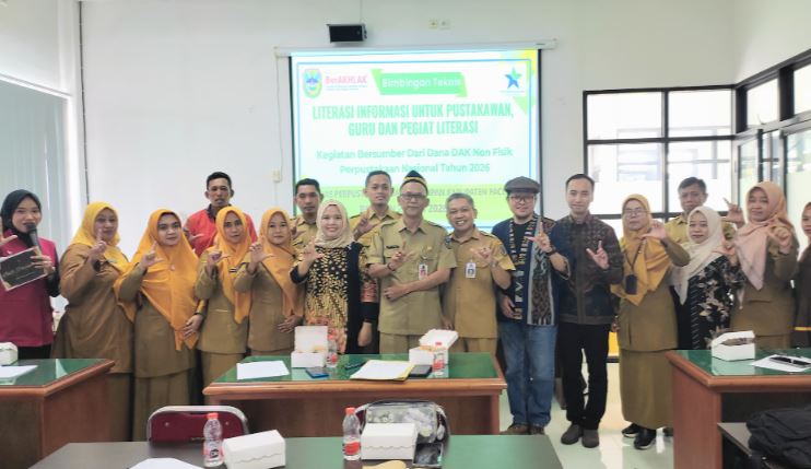 Bimtek Literasi Informasi Perkuat Kompetensi Pustakawan, Guru, dan Pegiat Literasi di Pacitan