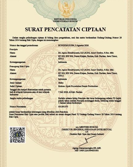 Karya “Rekam Jejak Peradaban Dunia Pacitanian” Resmi Kantongi HKI, Socio Cultura Indonesia Perkuat Literasi Sejarah Nusantara